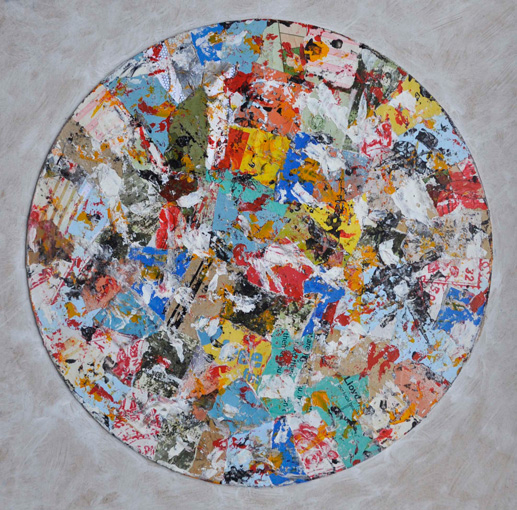 Roger Austin: Collage Circle 4