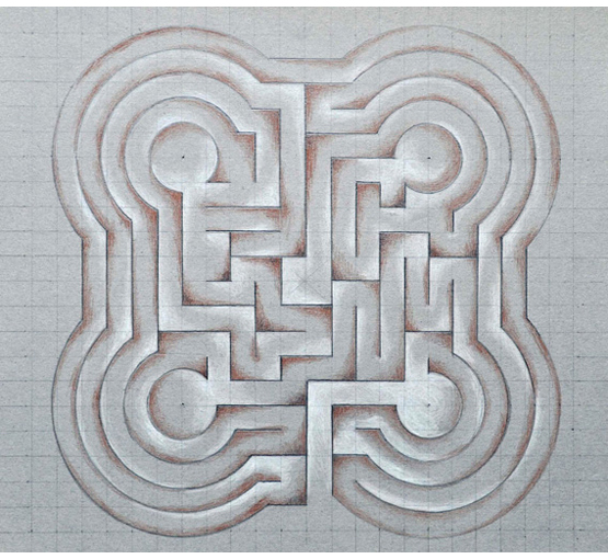 Roger Austin: Labyrinth 1