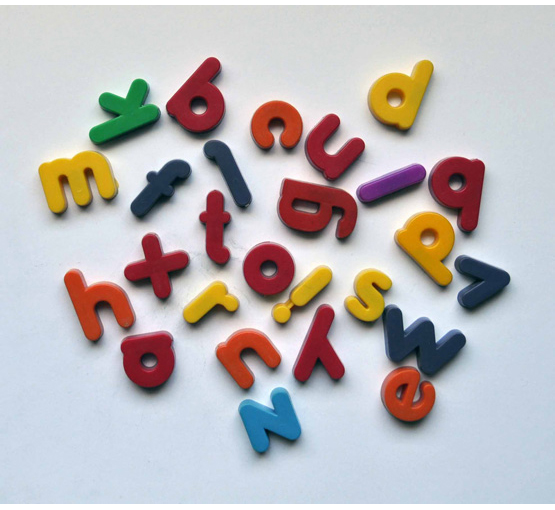 Roger Austin: Alphabetical Disorder Fridge Magnets